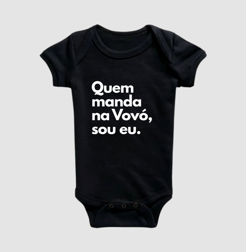 Quem manda na Vovó, sou eu. (body bebê) - Imagem 2