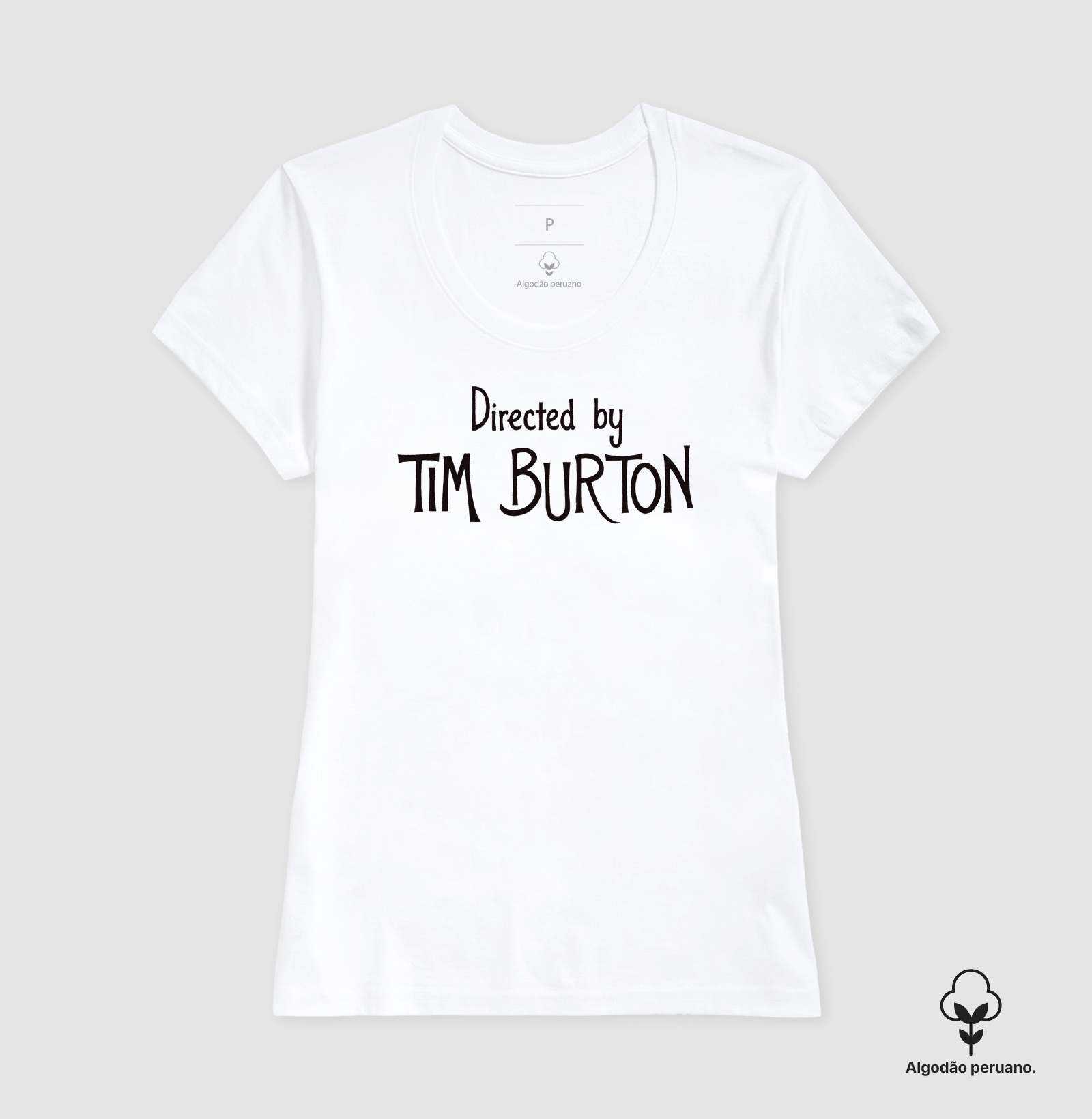 Camiseta Algodão Peruano Diretor Tim Burton - Imagem 6