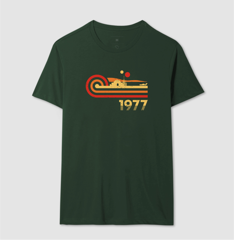 Camiseta  Retro Vintage Desert Planet 1977 - Imagem 6