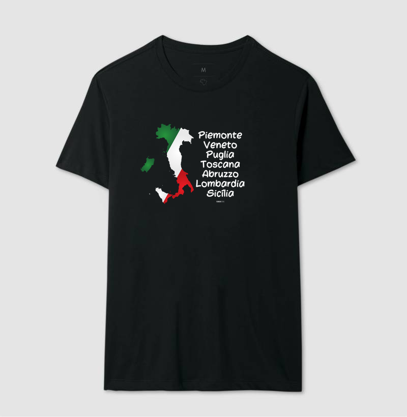 Camiseta Vinho - Regiões da Itália - Imagem 3