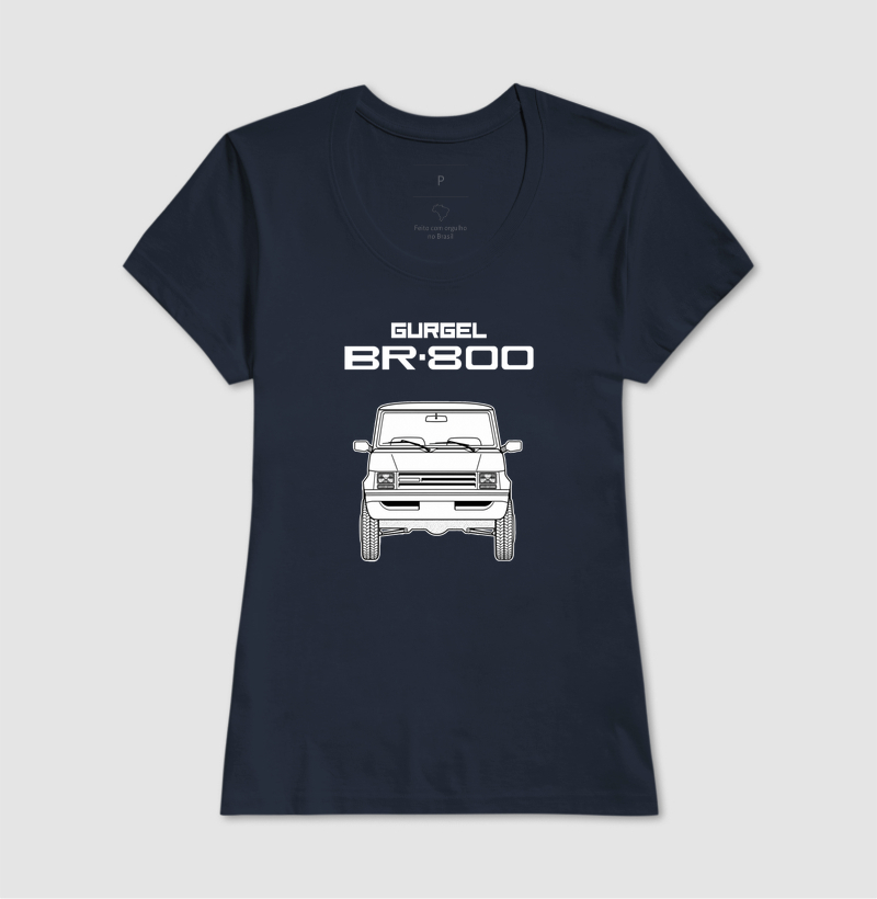 Camiseta Gurgel BR-800 | Escura | AMMAR - Imagem 5