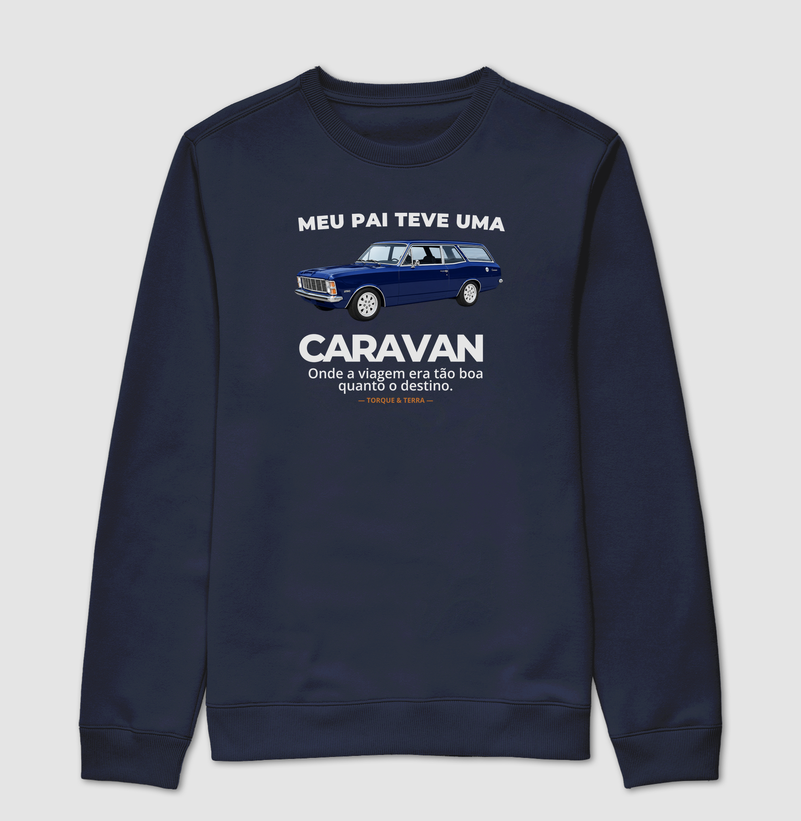 Meu pai teve uma - CARAVAN - azul escuro 2 - Imagem 5