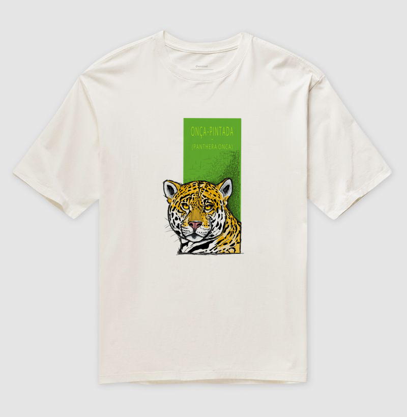 Camiseta Oversized Onça-Pintada - Imagem 4