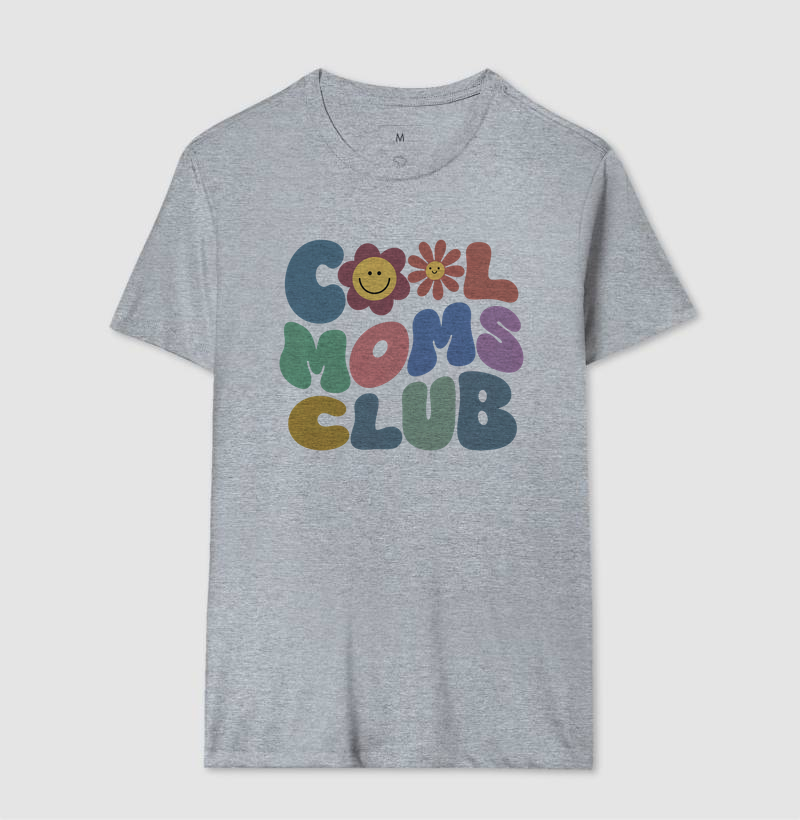 Camiseta Cool Moms Club (estampa G) - Imagem 8