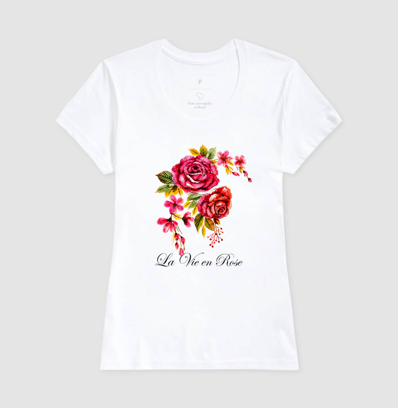 Camiseta La Vie en Rose - Imagem 5