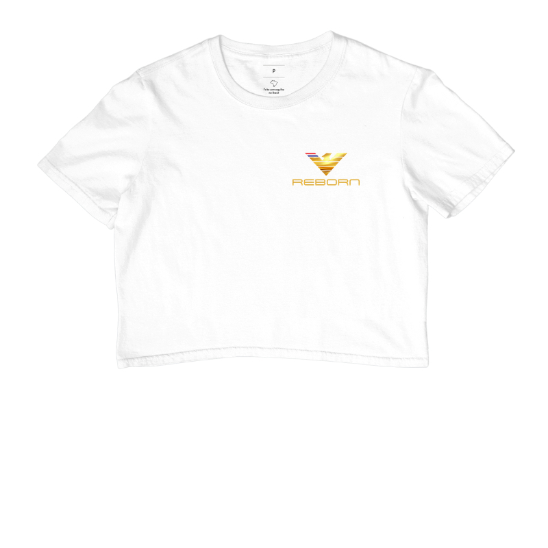 A estampa REBORN GOLD foi criada para pessoas que carregam uma mentalidade vencedora. Sua águia dourada representa poder, liberdade e liderança, enquanto o nome REBORN simboliza a capacidade de renascer mais forte diante das adversidades. - Imagem 3