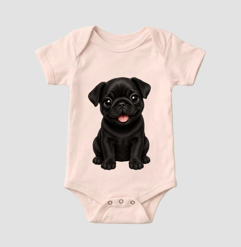Pug Preto - Desenho Animado - Imagem 5