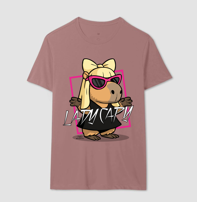 Camiseta Capivara Lady Capy - Imagem 16