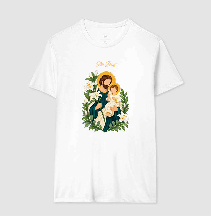 Camiseta São José — Amor que Cuida - Imagem 7