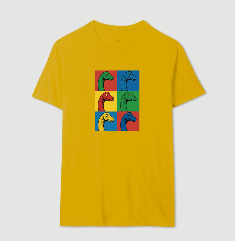 Camiseta Dino Pop Braquiossauro - Imagem 16