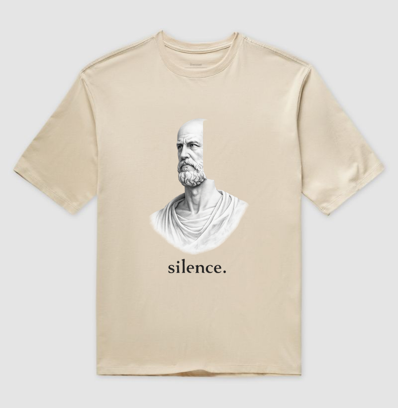 Camiseta Estoicismo "Silence" - Imagem 3