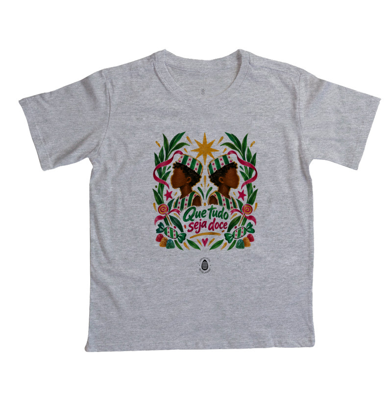 Camiseta Infantil Que tudo seja doce - Imagem 4