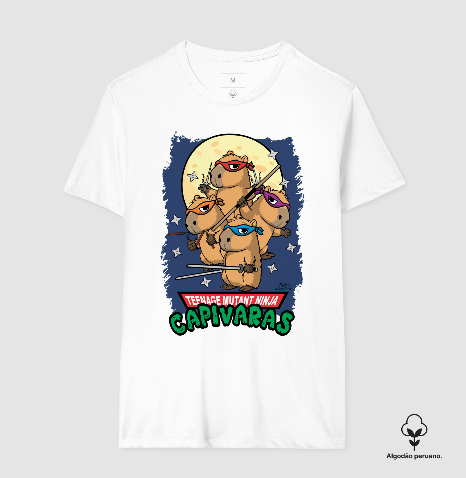 Camiseta Capivaras Ninja - Imagem 6