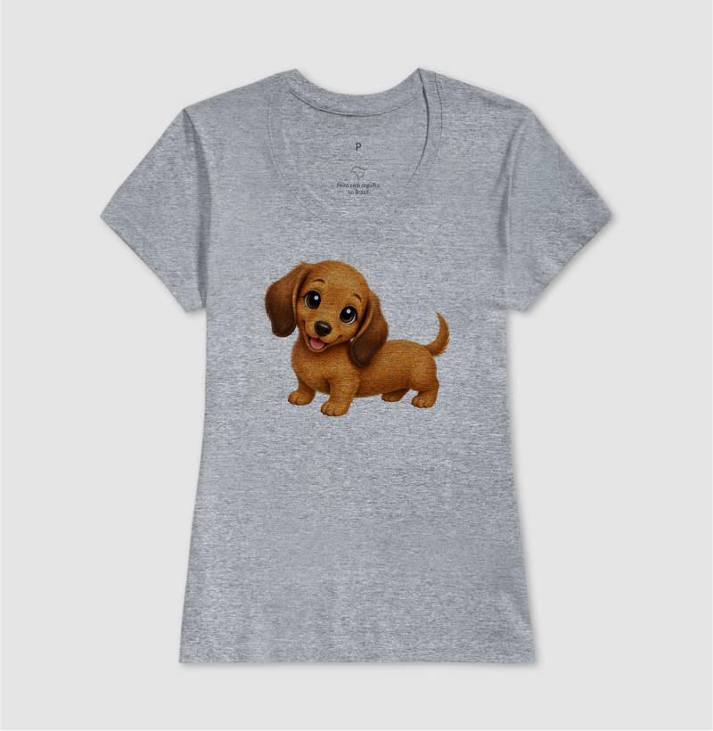 Dachshund Marrom - Desenho Animado - Imagem 9