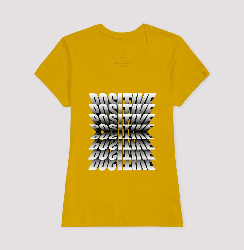 Camiseta  Positive — Algodão Premium - Imagem 17