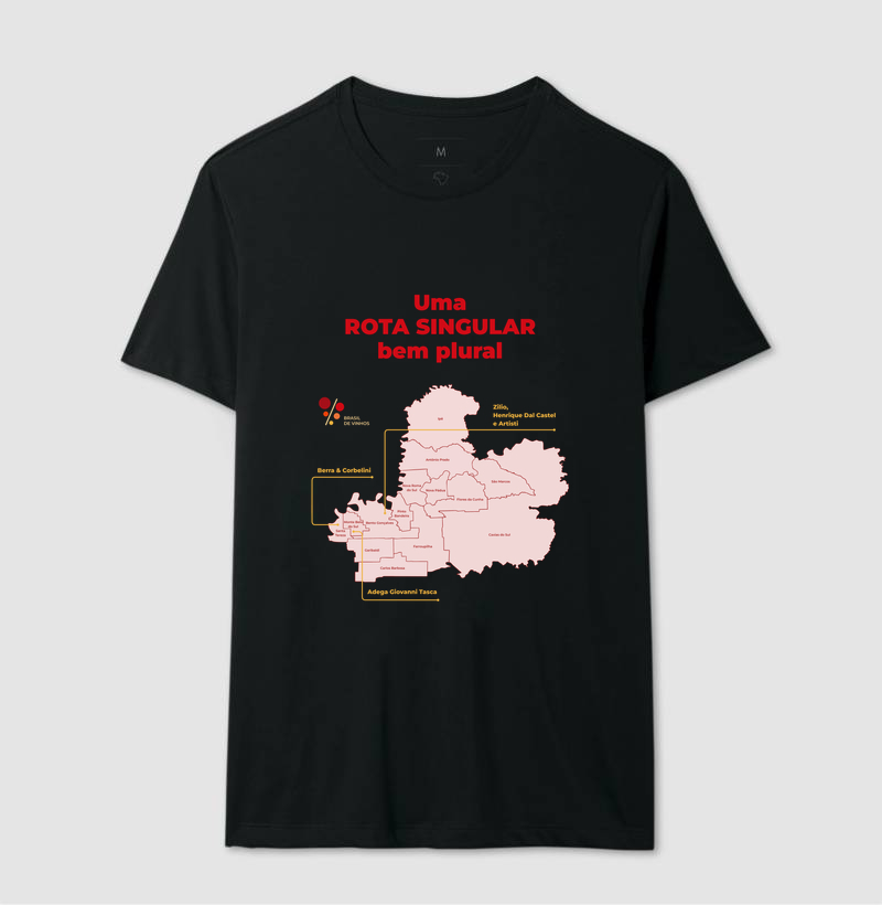 Camiseta Brasil de Vinhos - Rota Singular - Imagem 2