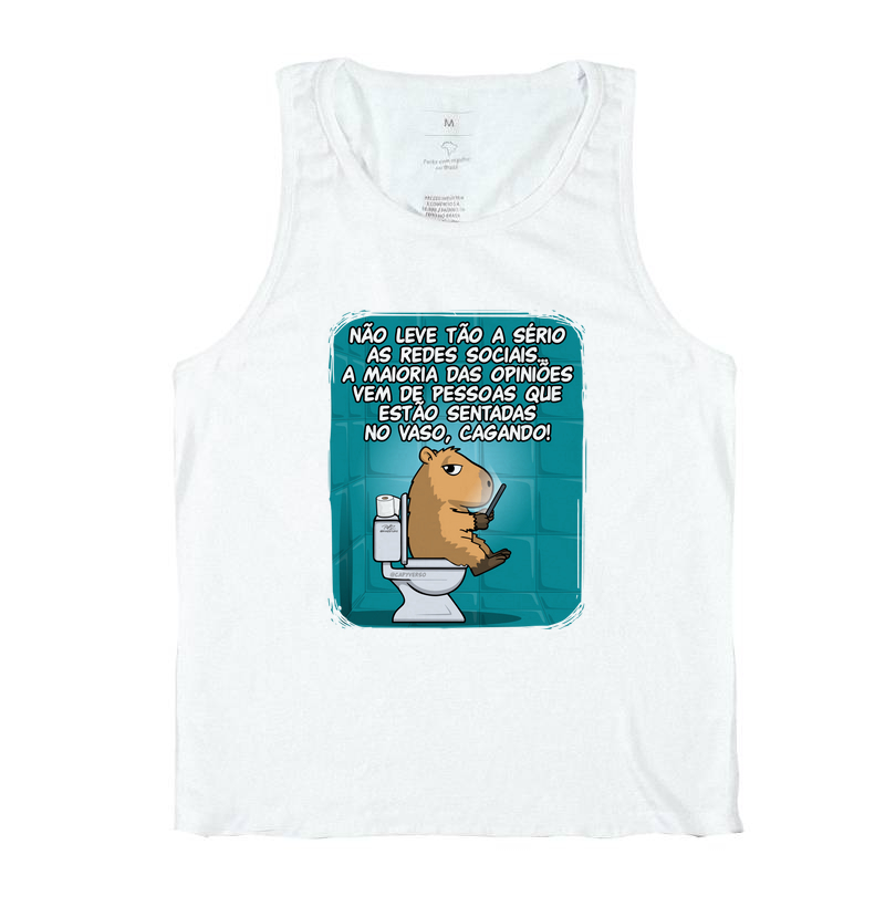 Camiseta Capivara Banheiro - Imagem 2