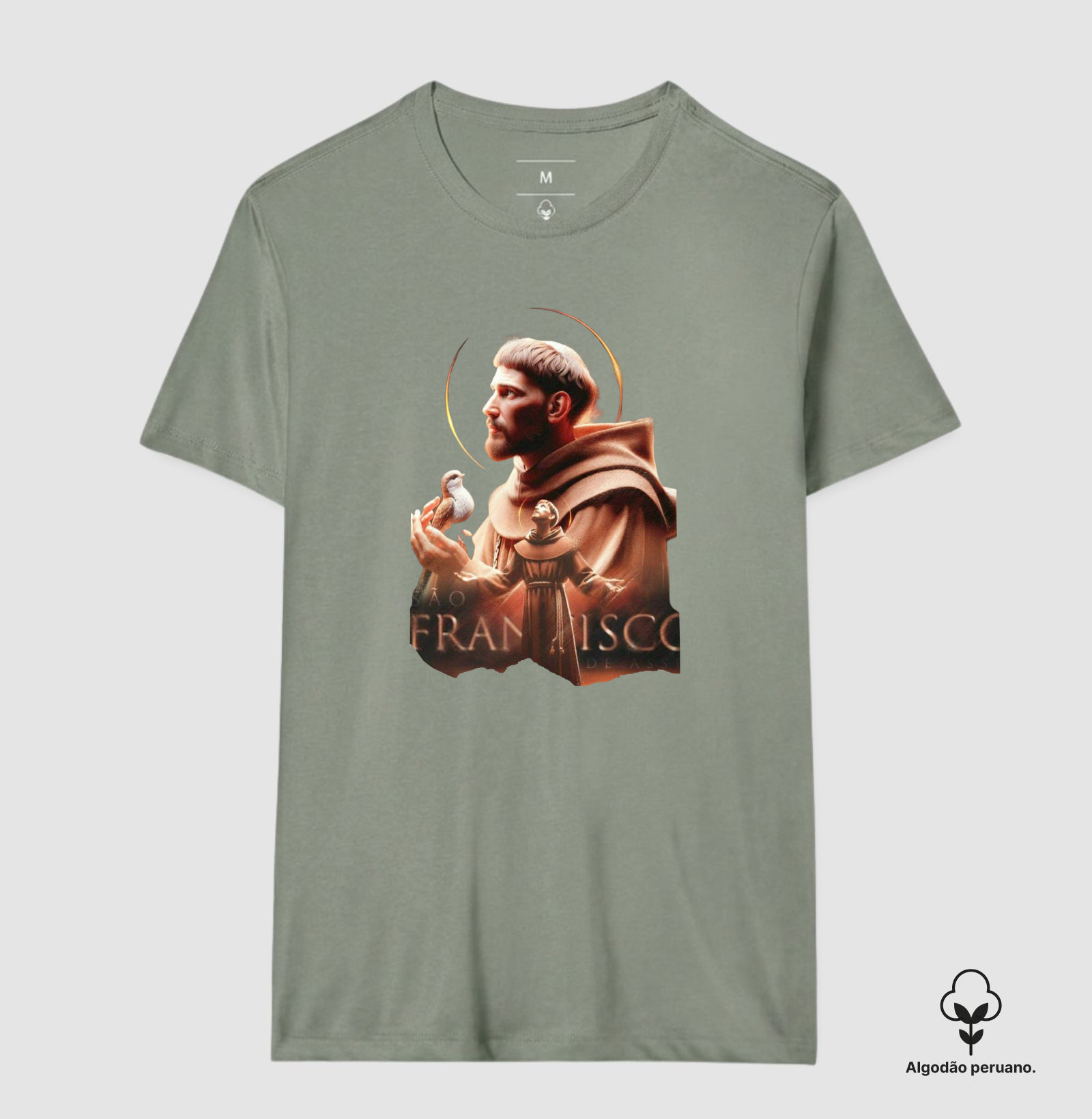 Camiseta São Francisco de Assis - Imagem 6