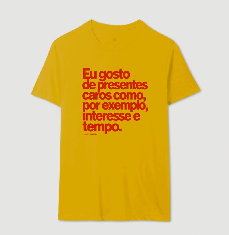 Eu Gosto de Presentes Caros (estampa G) - Imagem 14