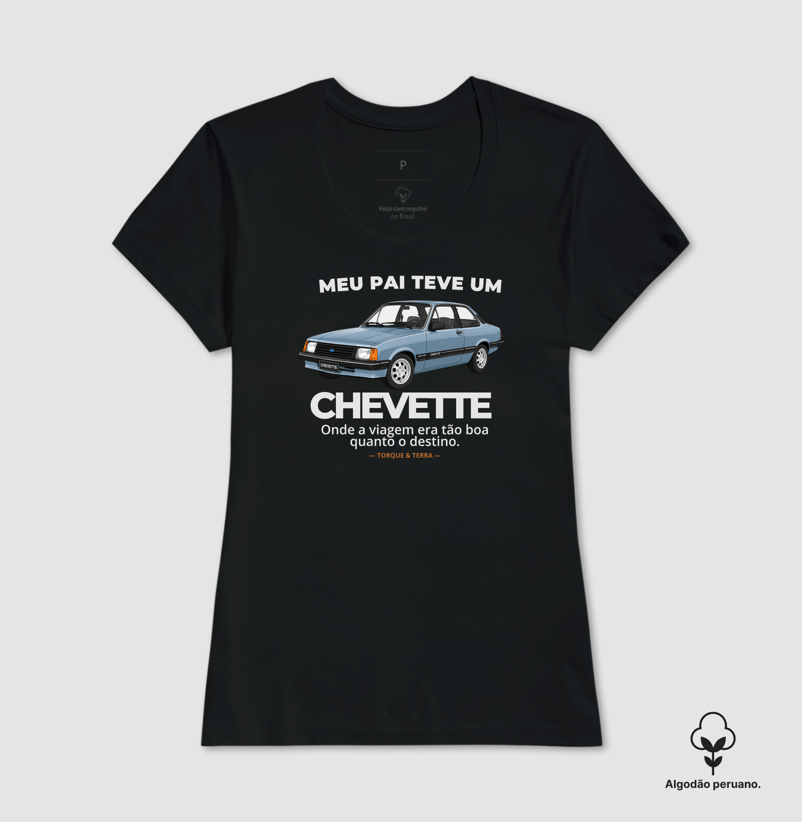 Meu pai teve uma - Chevette azul claro metálico - Imagem 3