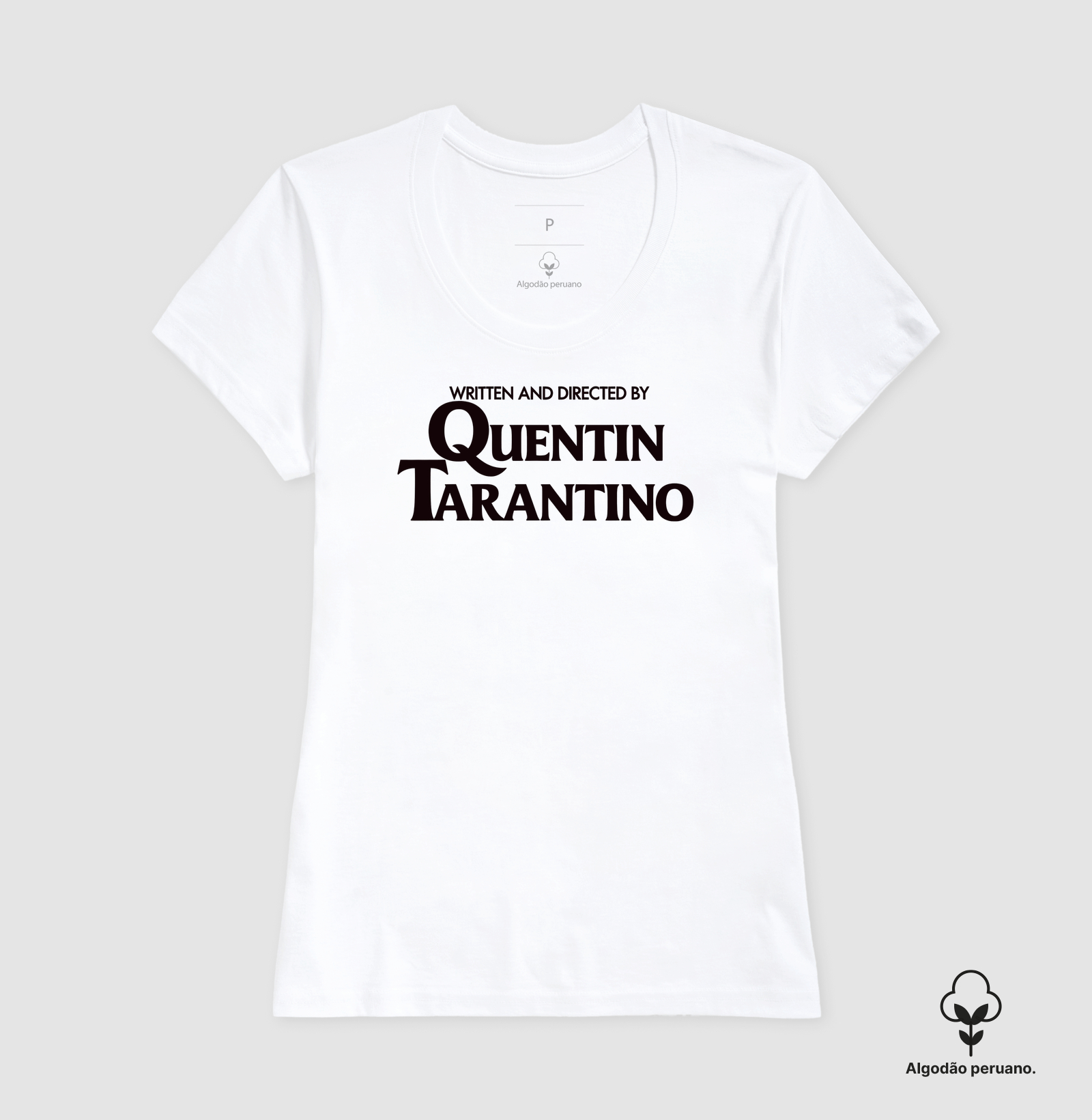 Camiseta Algodão Peruano Diretor Quentin Tarantino - Imagem 7