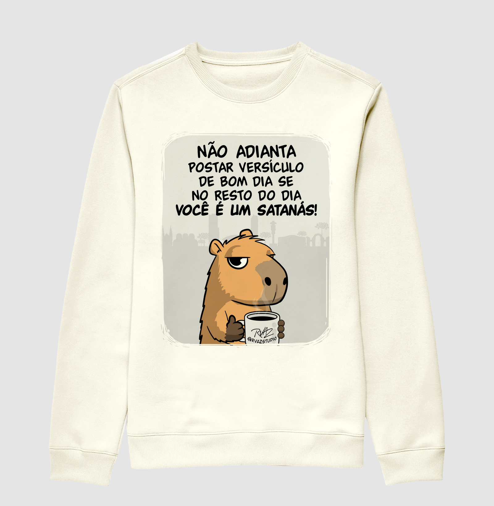 Camiseta Capivara Você é um Satanás - Imagem 2