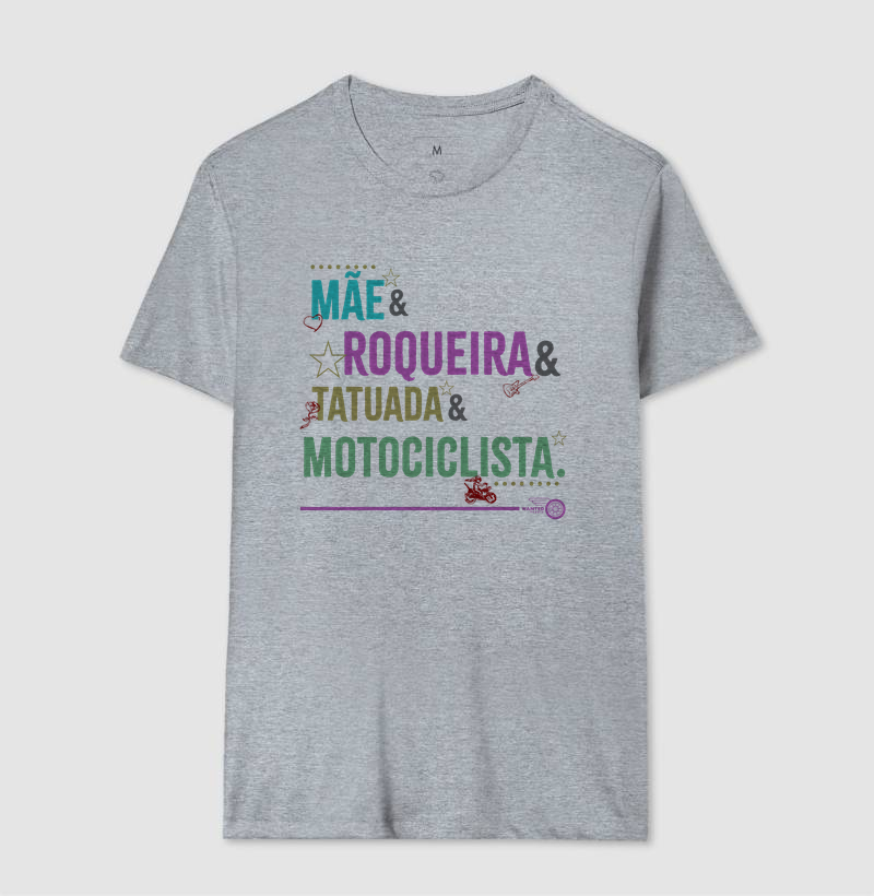 Mãe, Roqueira, Tatuada, Motociclista - Color - Imagem 8