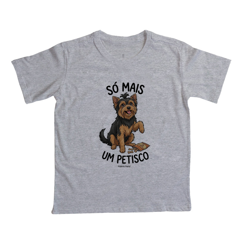 CAMISETA INFANTIL YORKSHIRE PETISCO - Imagem 4