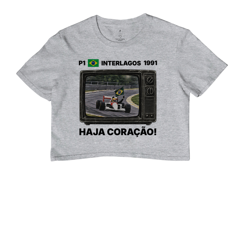 Domingo de Corrida – Camiseta Retrô TV Anos 90 Automobilismo - Imagem 6