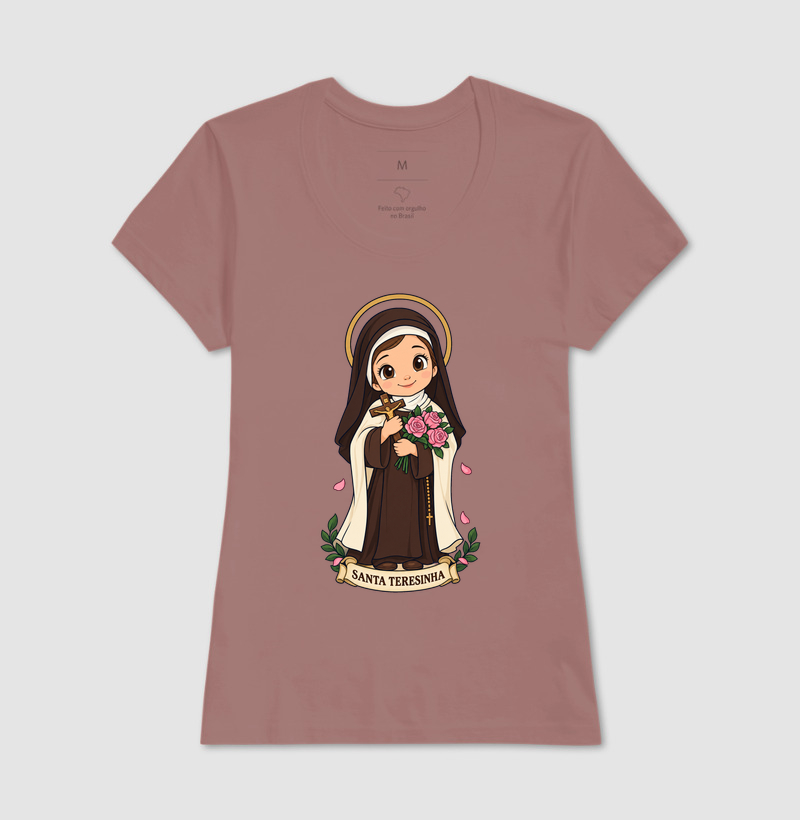 Santa Terezinha estilo chibi - Imagem 13