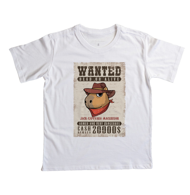 Camiseta Wanted Capivara - Imagem 2
