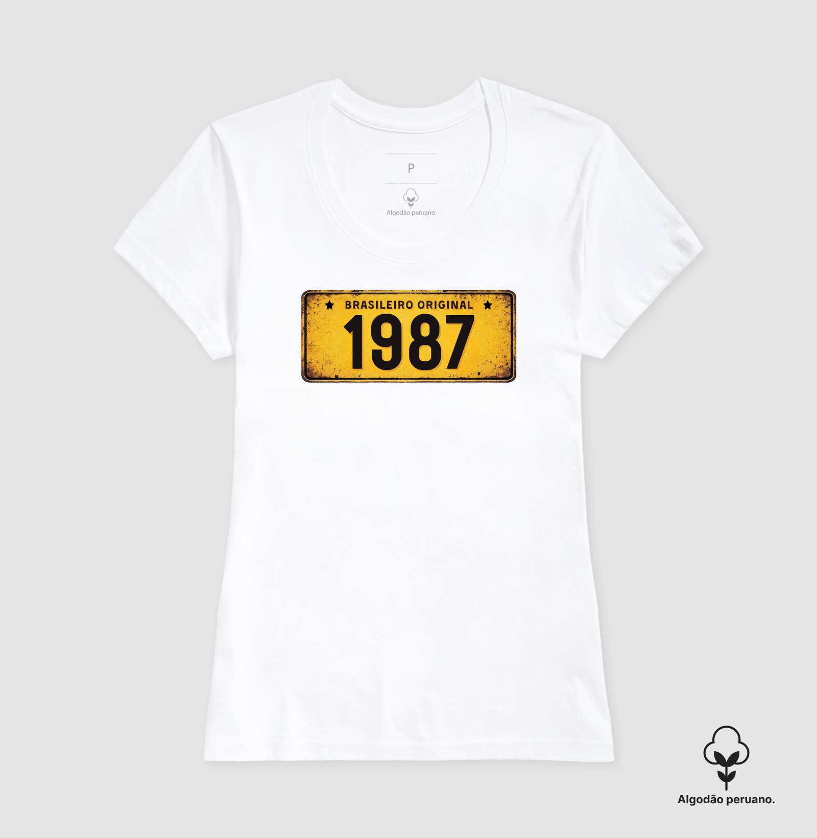 Placa Amarela 1987 - Imagem 6