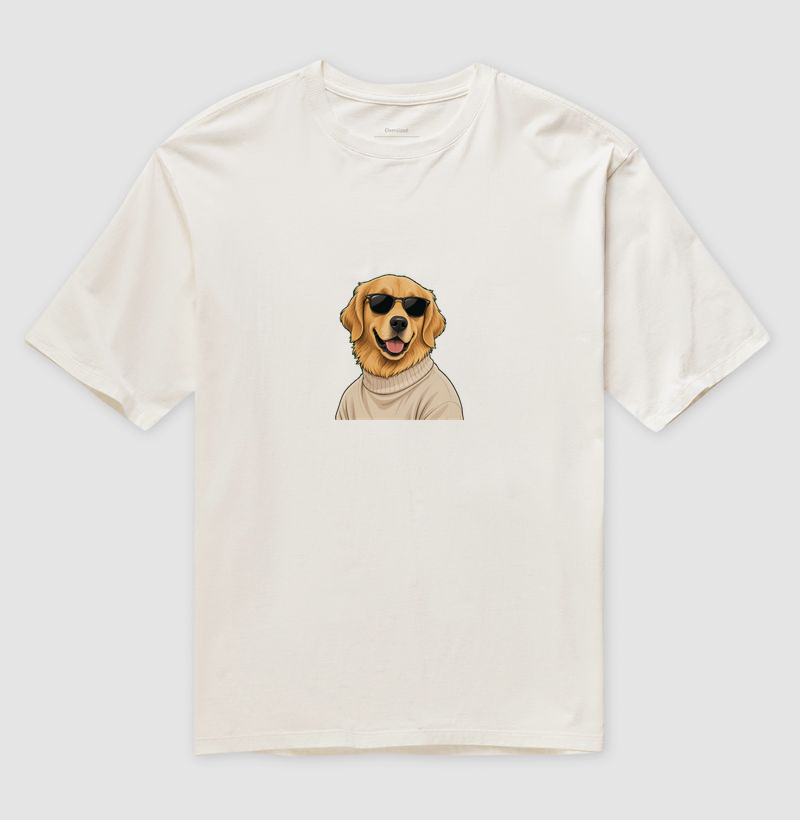 Otz Oversized Tee Sunny Golden - Imagem 4