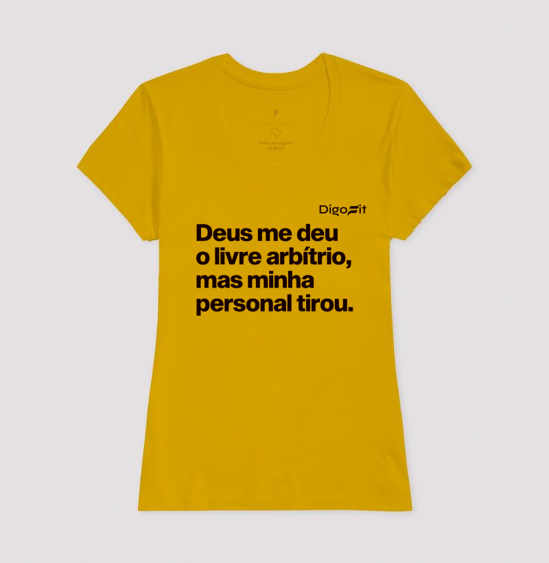 CAMISETA ACADEMIA MINHA PERSONAL TIROU MEU LIVRE ARBÍTRIO - Imagem 15