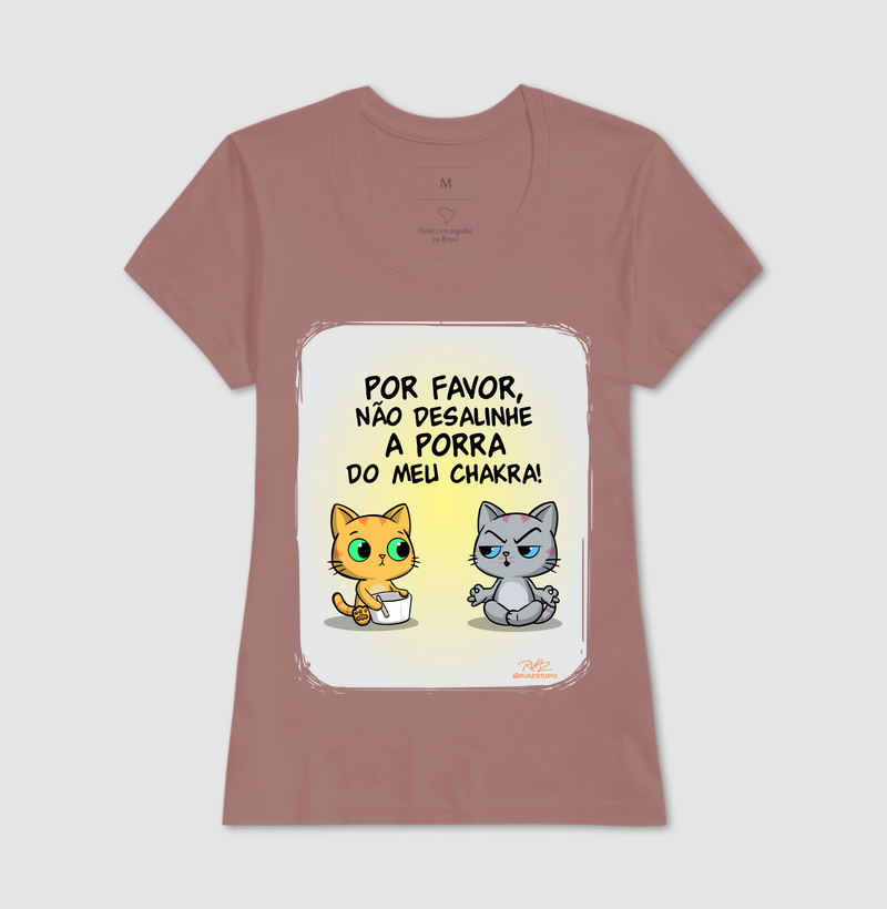 Camiseta Gato Sincero Chakra - Imagem 17