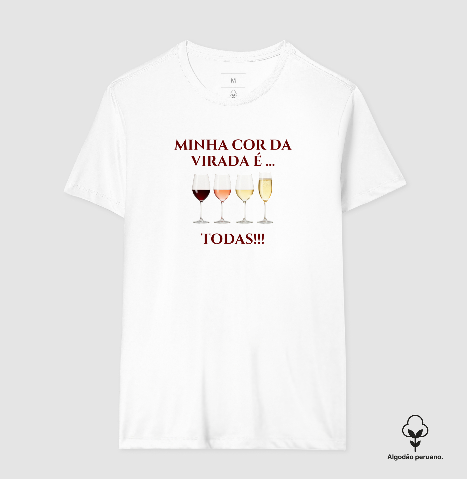  Camiseta Minha Cor da Virada É - Imagem 5