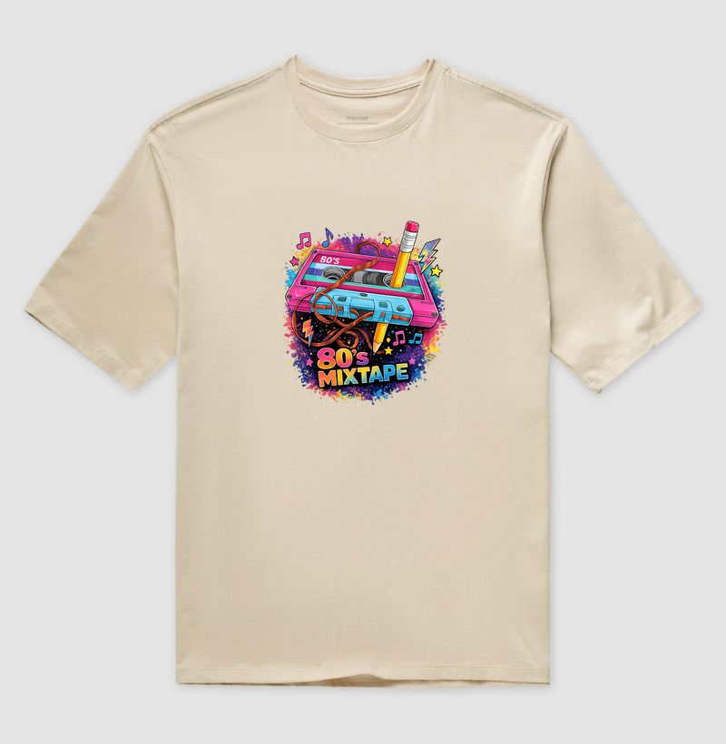 Camiseta Mix Tape Retro - Imagem 3