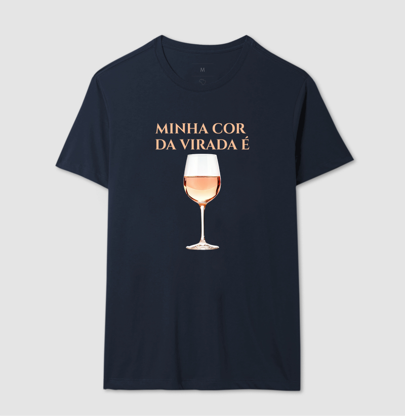 Camiseta Cor da Virada – Rosé - Imagem 6
