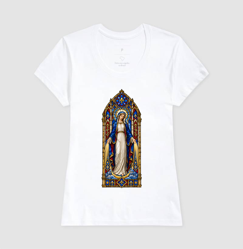Nossa Senhora das Graças - Vitral - Imagem 5