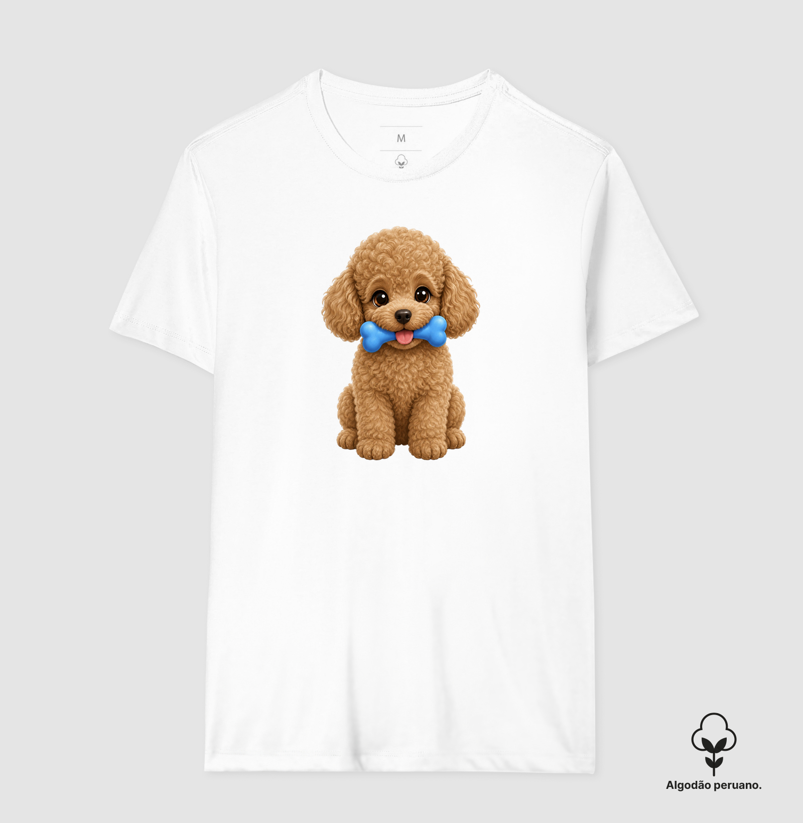 Poodle Marrom - Desenho Infantil - Imagem 4