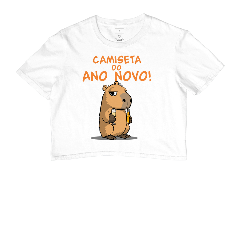 Camiseta Capivara Ano Novo - Imagem 3