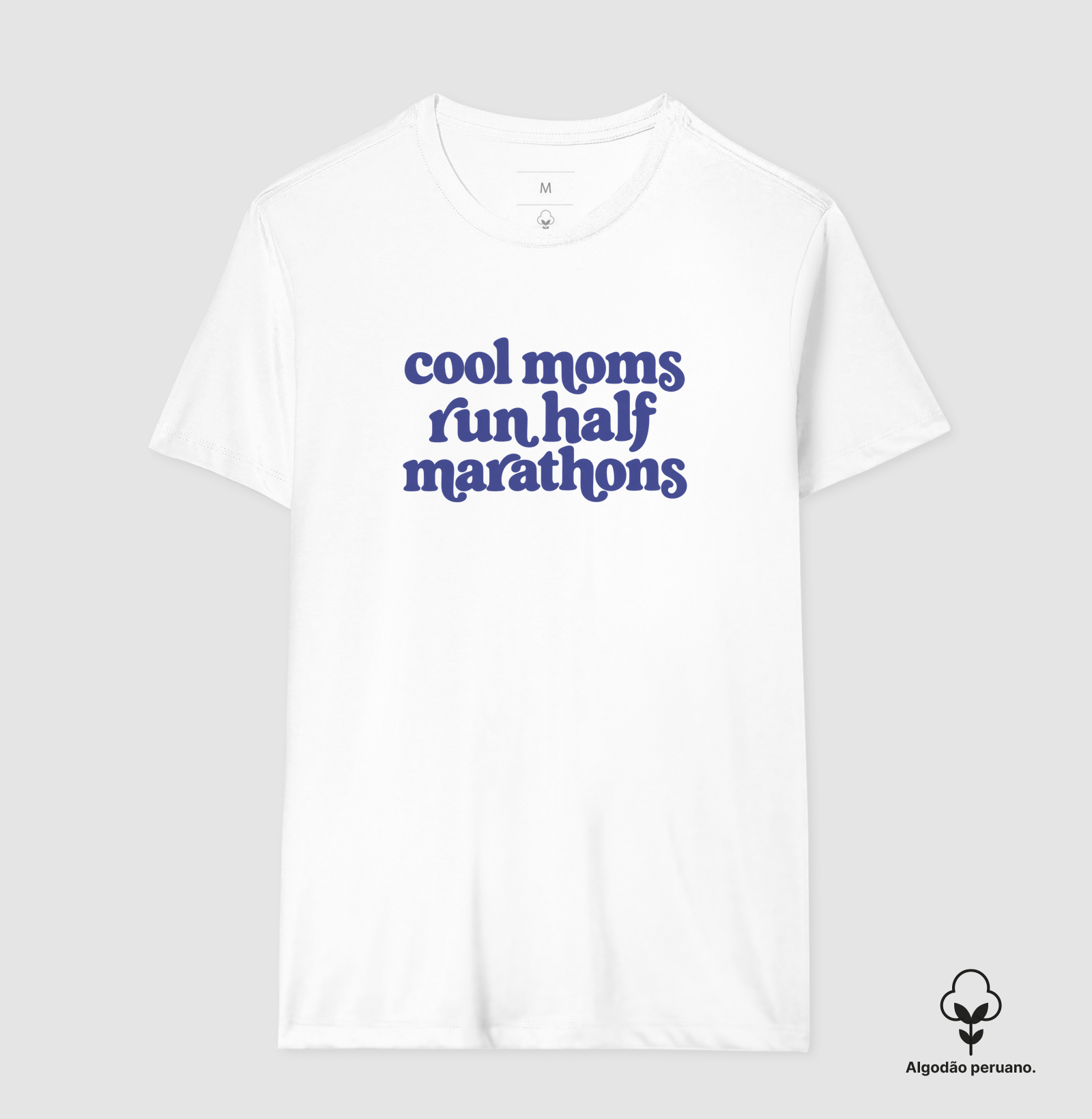 Camiseta Algodão Peruano Meia Maratona - Cool Moms Run Half Marathons - Imagem 9