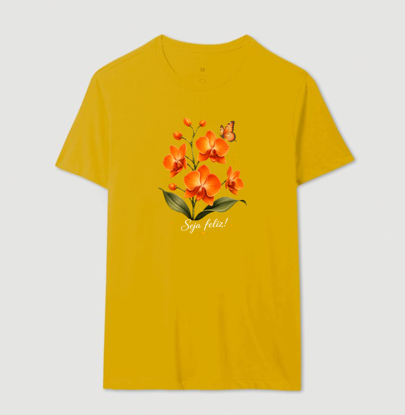 Camiseta Seja Feliz - Imagem 14