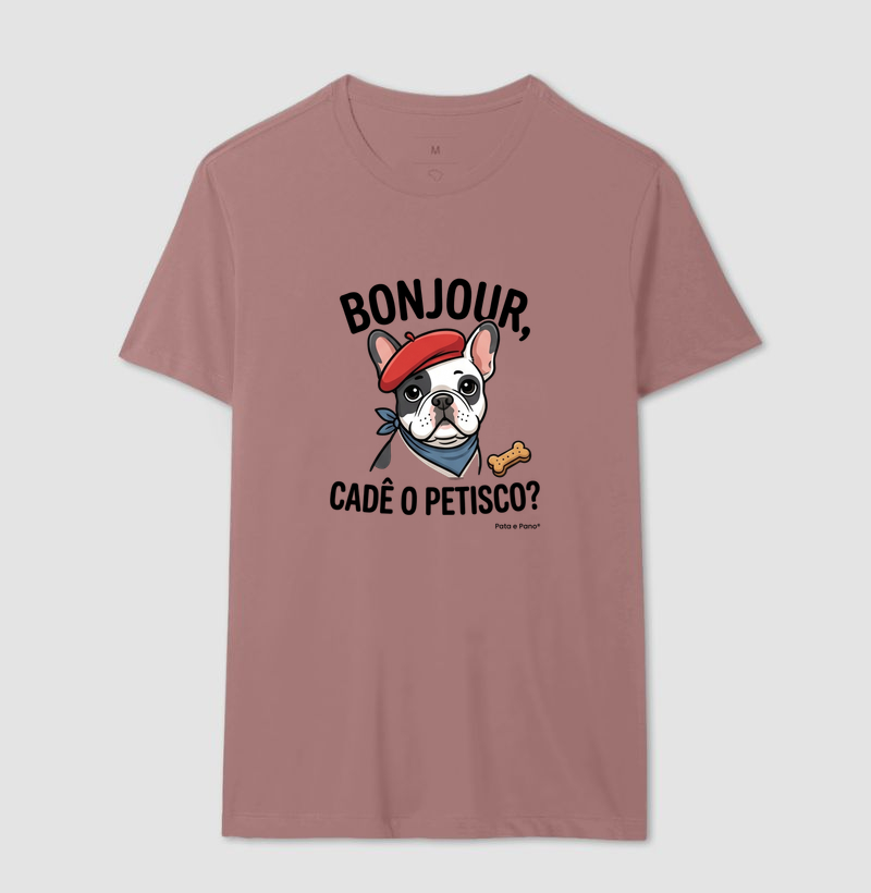 CAMISETA BULDOGUE FRANCÊS BONJOUR - Imagem 16