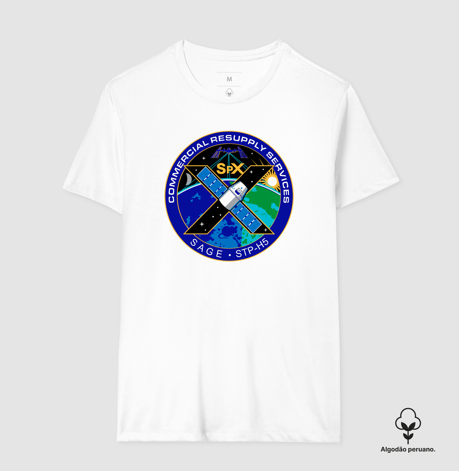 Emblema SpaceX CRS-10: Missão ISS (Coleção Odyssey) - Imagem 3