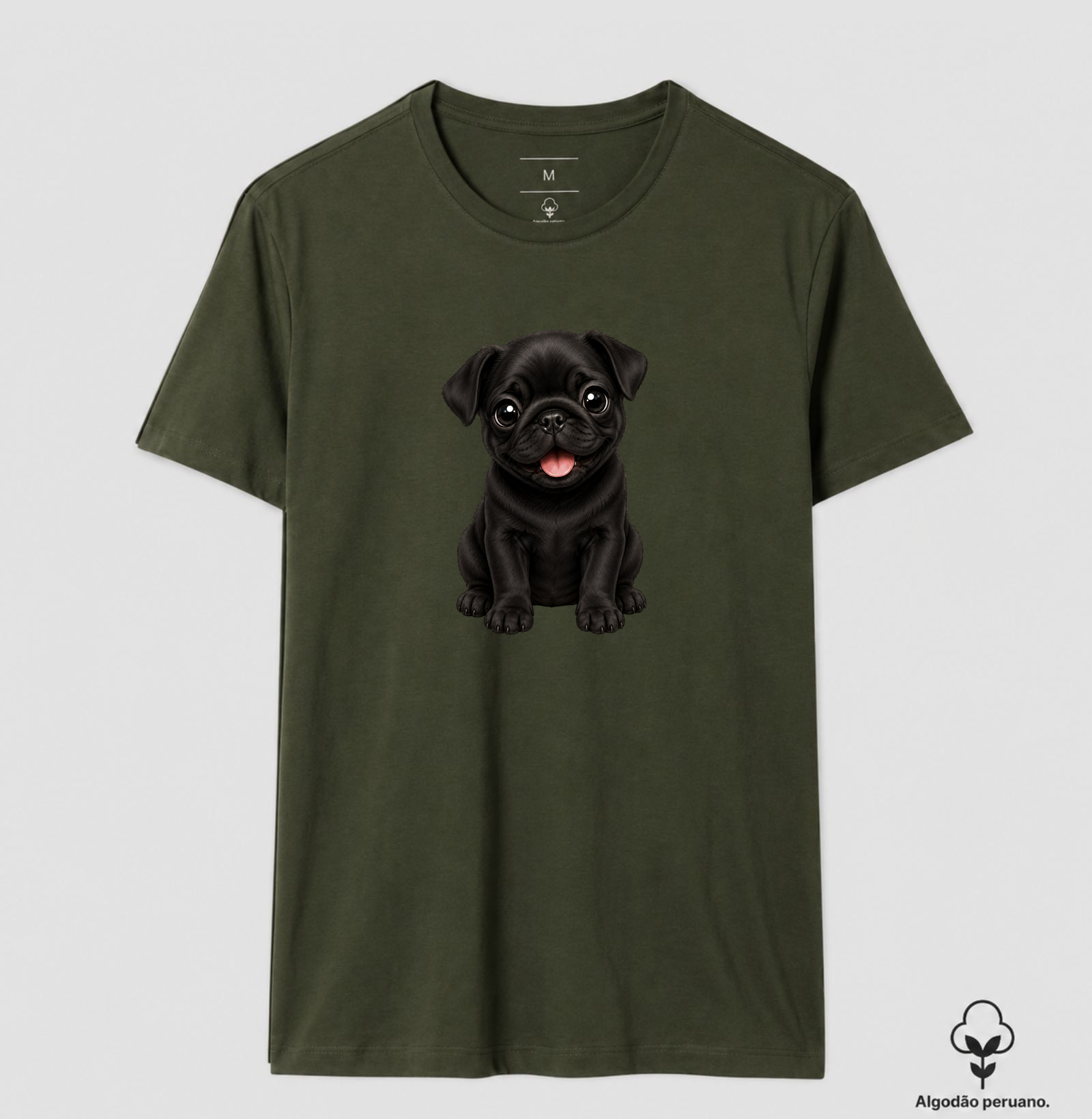 Pug Preto - Desenho Animado - Imagem 3