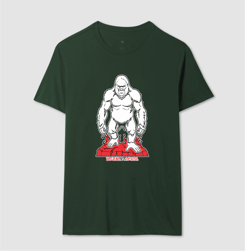 Camiseta Gorila em Algodão | EsquerdaPata - Imagem 15