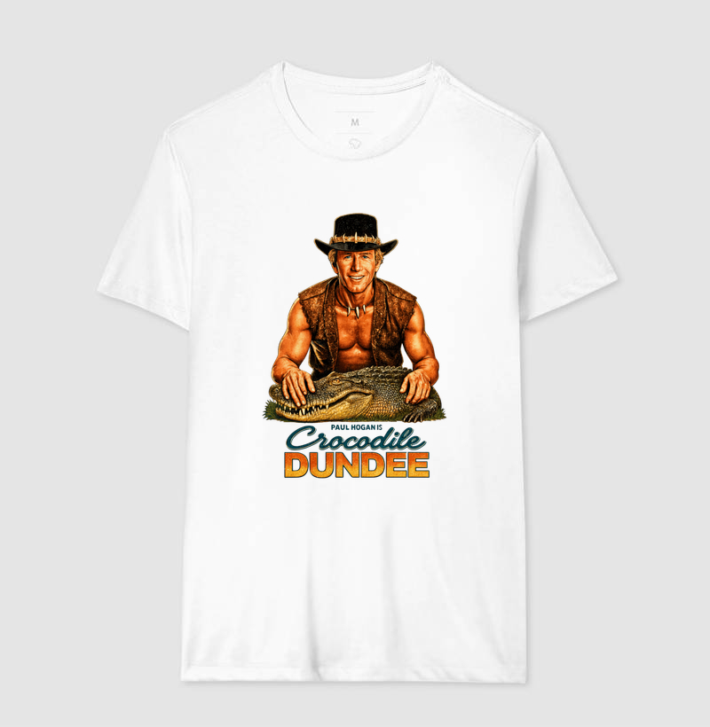 Camiseta Crocodilo Dundee Paul Hogan - Imagem 4