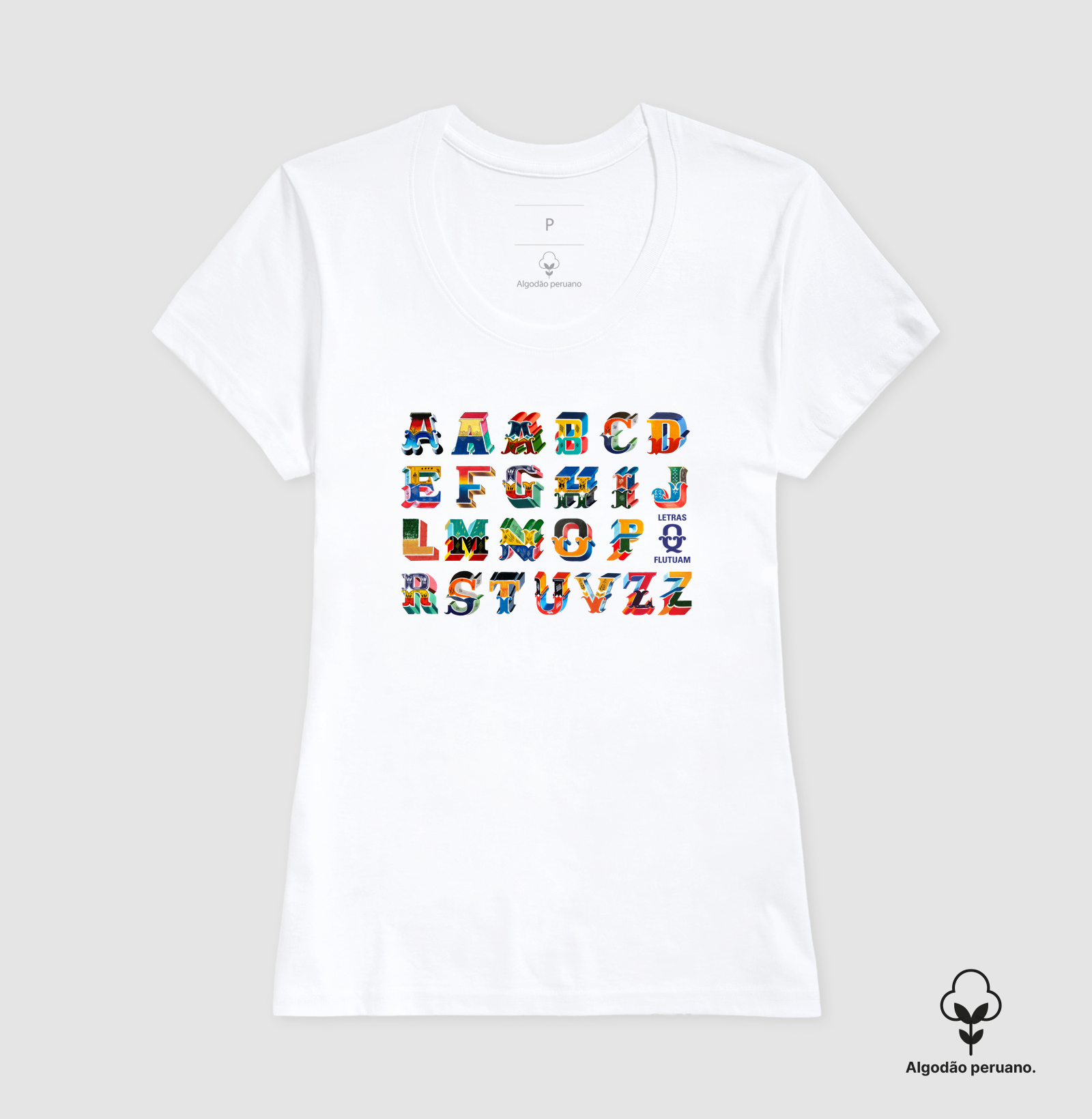 Camisa Alfabeto - Imagem 3
