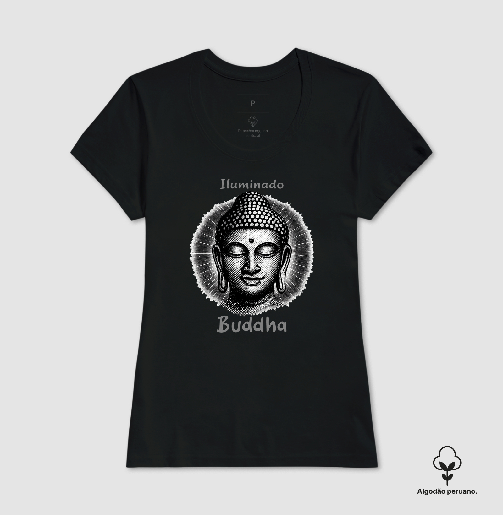 Buddha • Iluminado (algodão peruano) - Imagem 12
